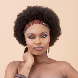 DELE – Ankara African Print Plain Headband - Matching Womens Clothing Available in my Shop