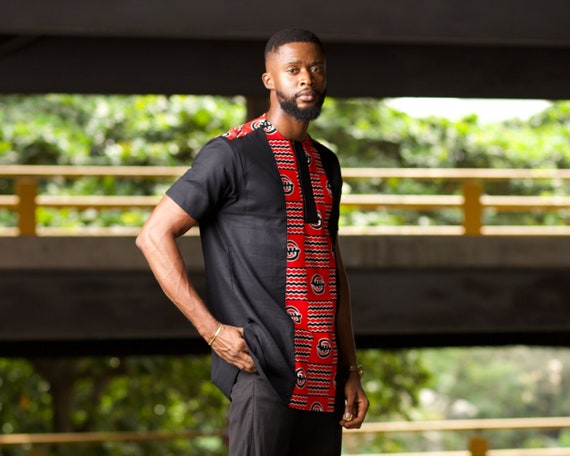 camicia africana uomo