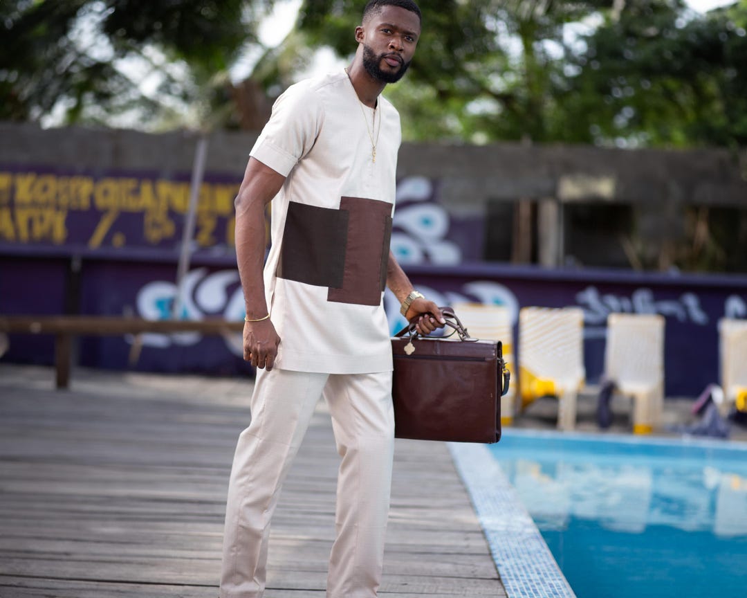 Ultima possibilità Taglia 2XL Abito africano AYIRI