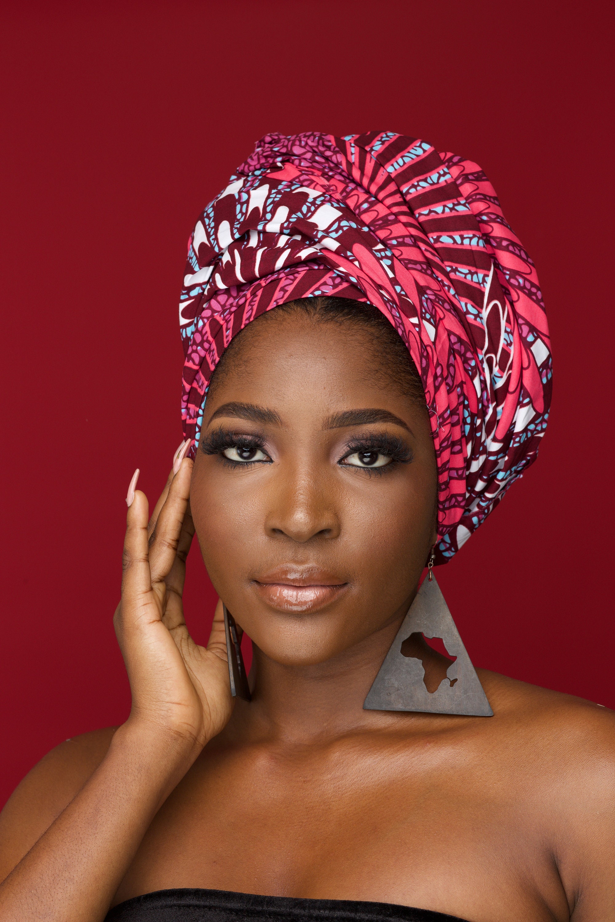 DESZIRI African Head Wrap Ankara Head Wrap Head Scarf - Etsy Norway DESZIRI African Head Wrap Ankara Head Wrap Head Scarf - Etsy Norway