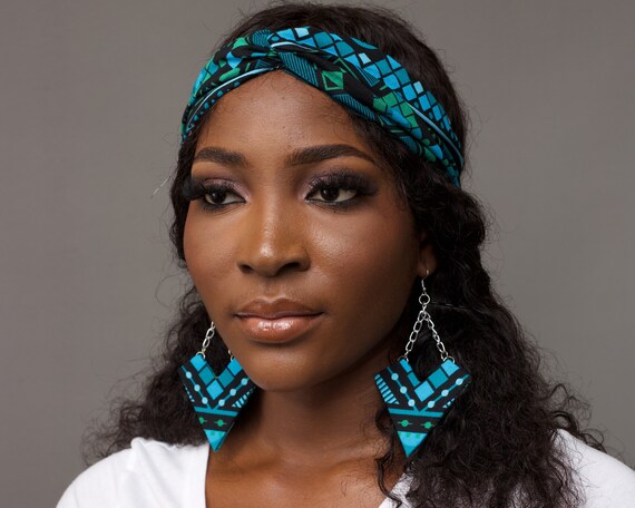 Matching headband and earrings discount