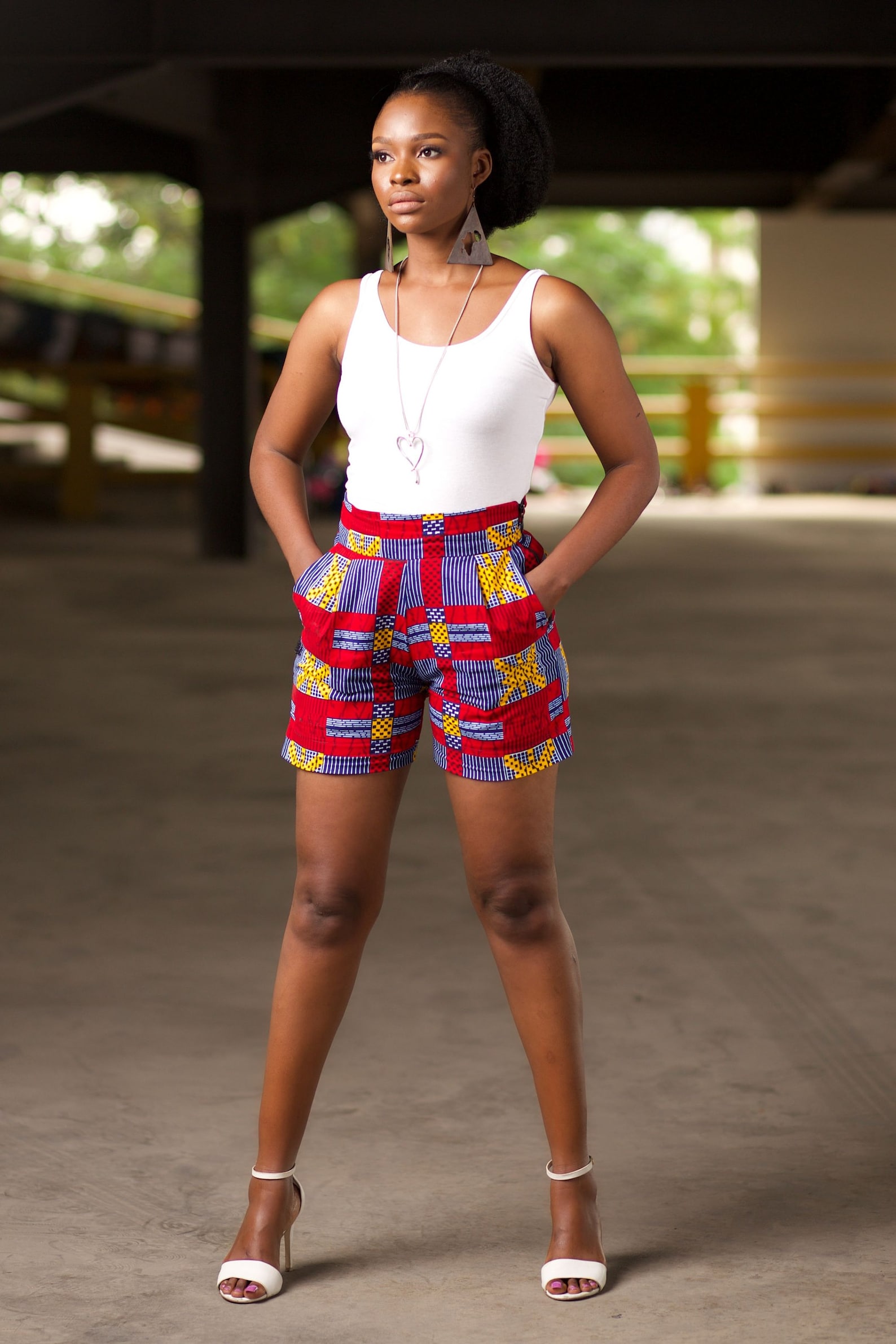 African Print Shorts / African Shorts for Women / Ankara Etsy