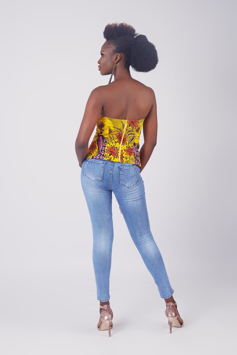 corset ankara styles