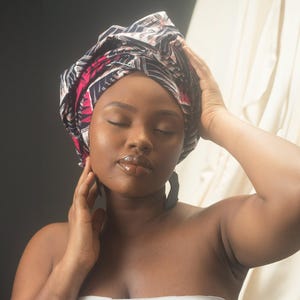 TEFERI African Head Wrap | Ankara Head Wrap | African Hair Accessories | African Turban | Natural Hair Accessories