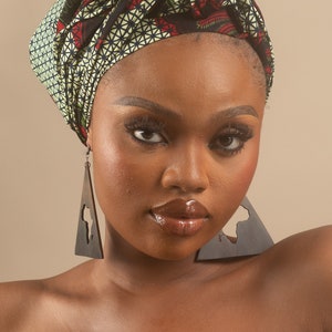 IHOTU African Head Wrap Head Wraps for Women Ankara Head Wrap image 3