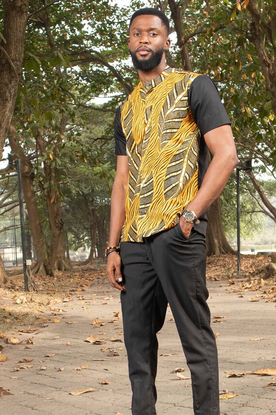 camicia africana uomo