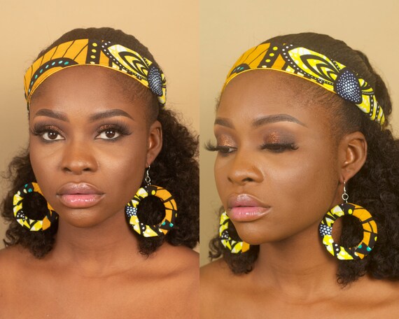 Matching headband and earrings discount