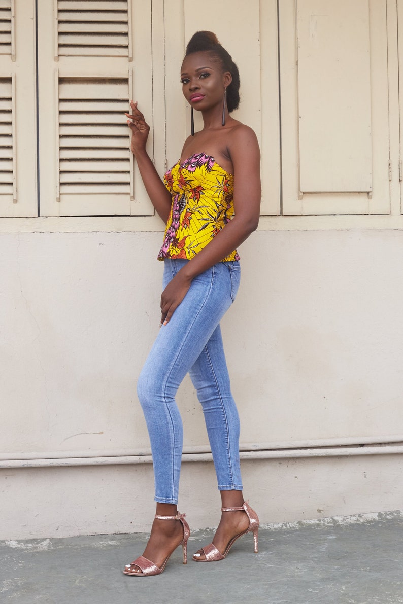 corset ankara styles