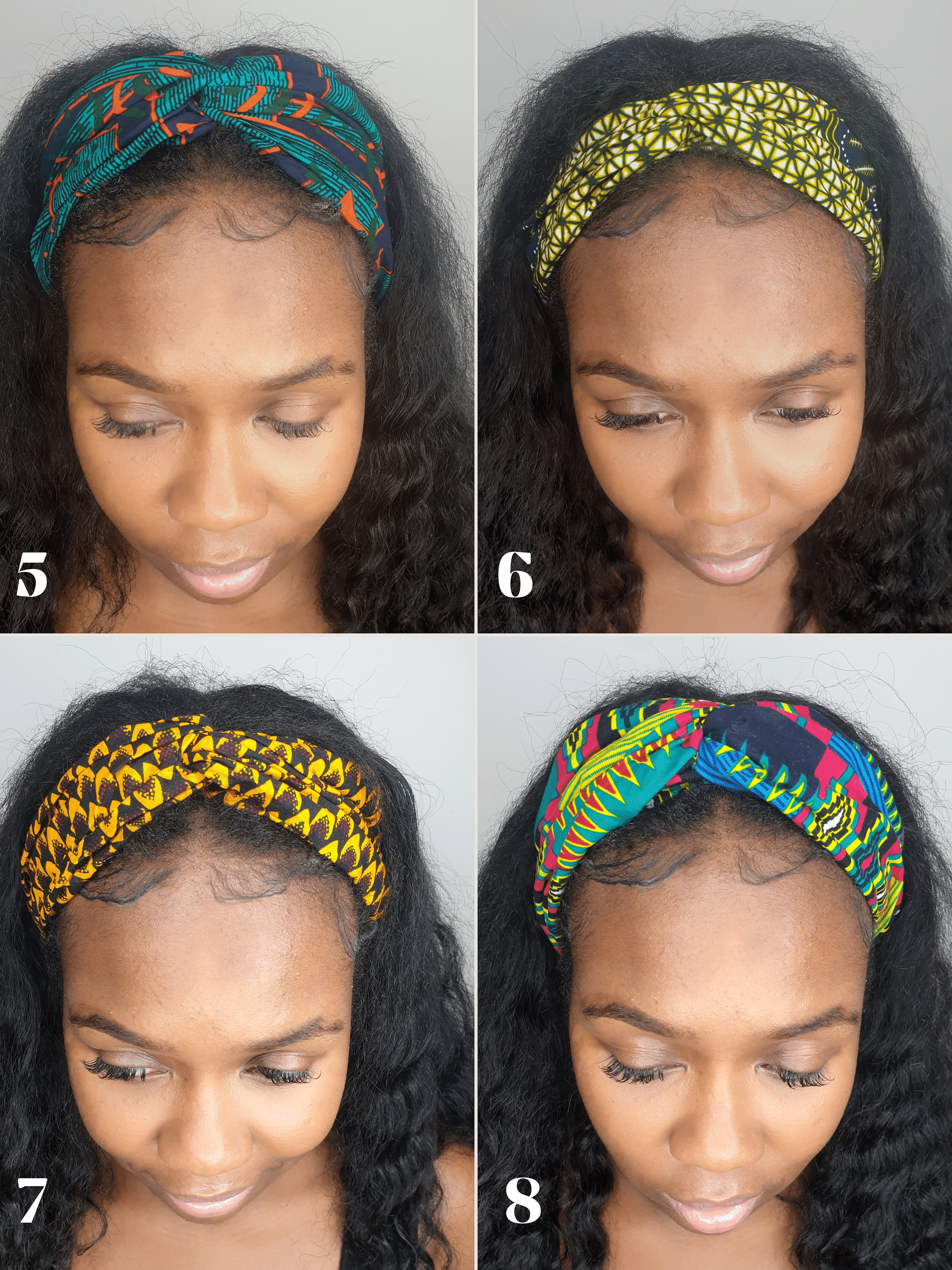 African Headbands Ankara Twist Headband African Print Hair - Etsy UK