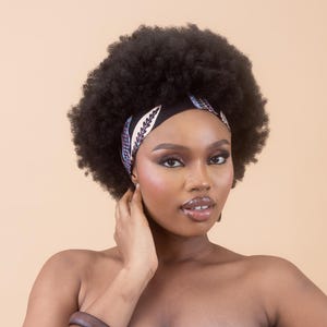MBALI – African Print Knot Headband – Floral Ankara Hairband – Handmade - Matching Womens Clothing Available in my Shop