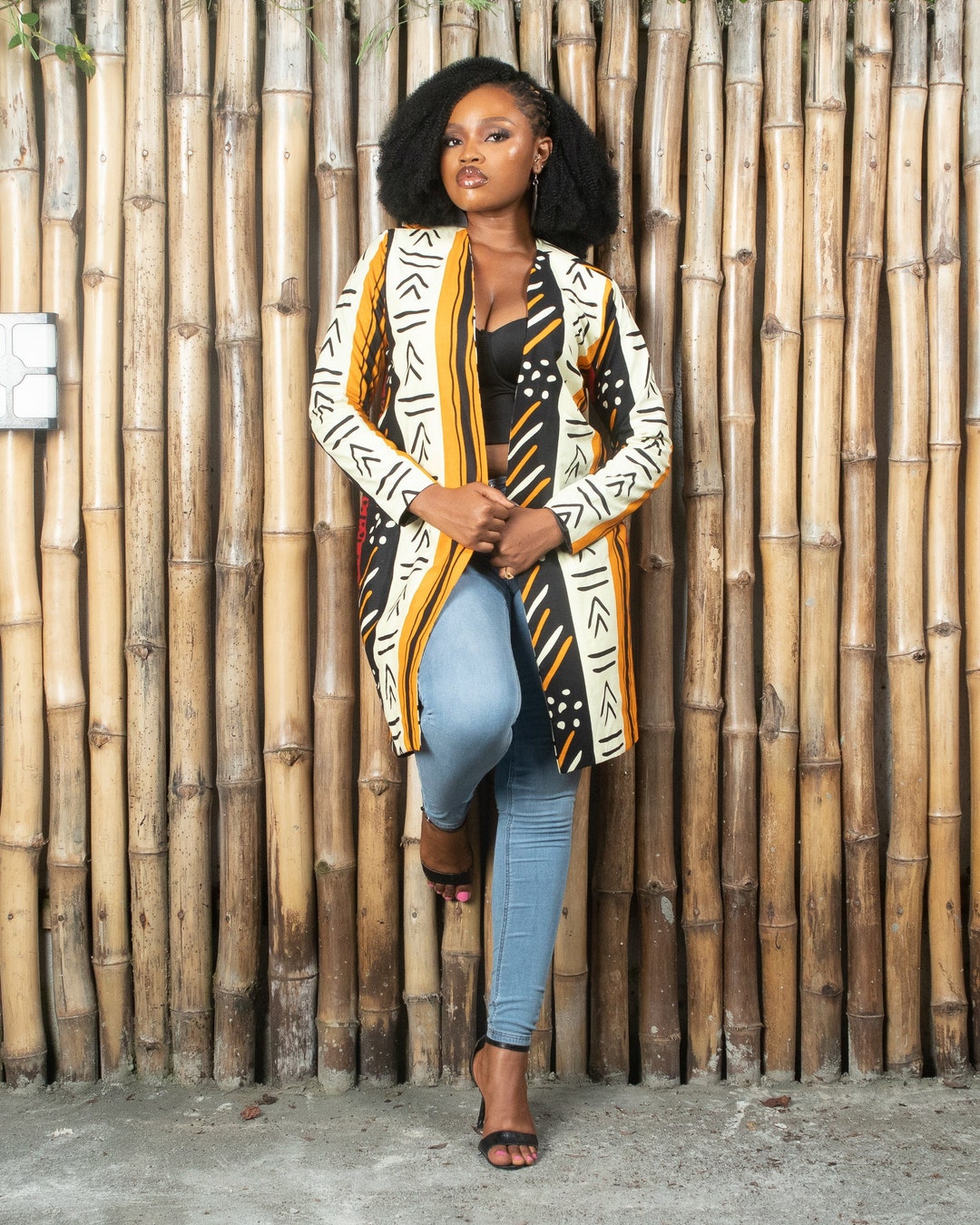 IMANA African Print Ankara Kimono Blazer African Clothing for Women - Etsy