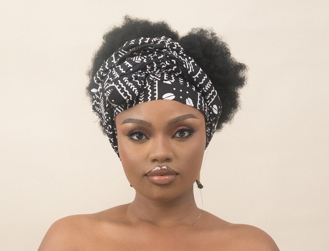 ARIYO African Head Wrap Kente Head Wrap Head Wraps for Women Black Hair