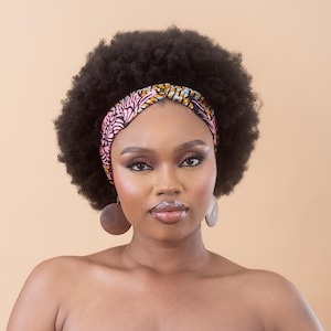SADE – Ankara Twist Headband – African Print Hairband – Handmade African Style - Matching Womens Clothing Available in my Shop