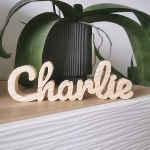 Framed or unframed first name for bedroom decoration/birth gift