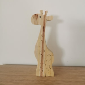 Giraffe, rabbit, whale or turtle animal puzzle