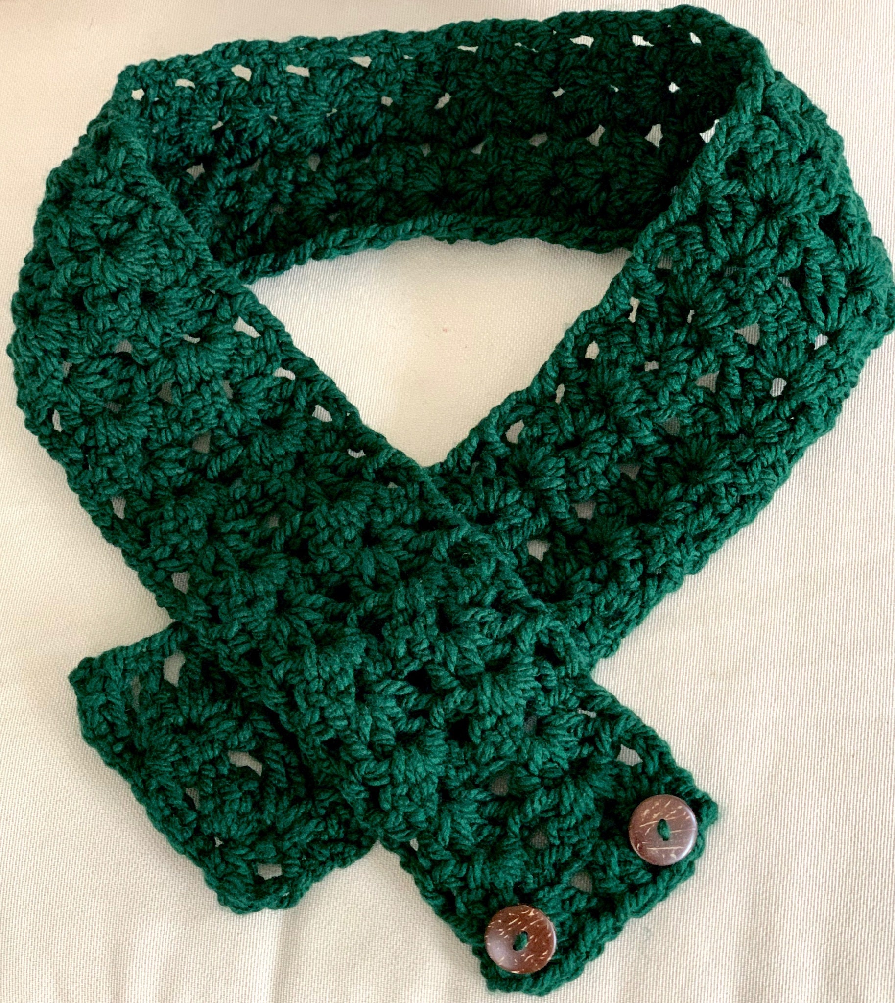 one button scarves