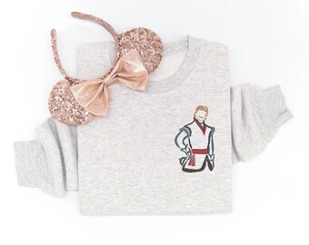 Frozen Kristoff embroidered Tshirt, Frozen embroidered shirt, Princess t-shirt, Anna & Elsa Shirt, Disney tshirt, Disney Tanktop
