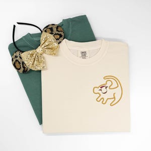 Simba embroidered Tshirt, Simba t-shirt, Simba shirt, Disney Lion King Shirt, Animal Kingdom shirt, Disney tshirt, Disney Tanktop