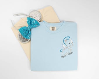 Disney Pegasus embroidered Tshirt, Hercules embroidered shirt, Pegasus t-shirt, Hercules Shirt, Disney Hercules tshirt, Disney Tanktop