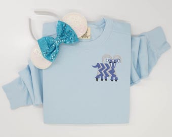 Disney Contemporary Five Legged Goat Resort Embroidered sweatshirt, Five Legged Goat shirt, Disney resorts, DCP sweatshirt