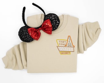 Cars Cozy Cone Embroidered Sweatshirt - Disneyland Crewneck