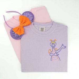 Figment embroidered Tshirt, EPCOT shirt, Figment t-shirt, Disney Imagination Shirt, Disney tshirt, Disney Tanktop