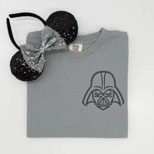 Darth Vader embroidered Tshirt, Star Wars embroidered shirt, Darth Vader t-shirt, Sith Shirt, Disney tshirt, Disney Tanktop