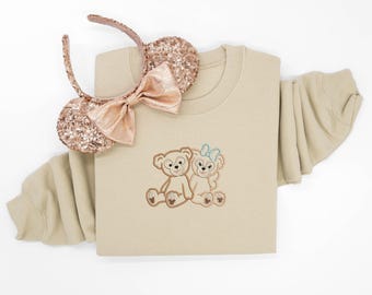 Disney Duffy and Shellie sweatshirt, Duffy Tank Top, Disney Duffy and Shellie tshirt, Duffy t-shirt, Disney Pullover, Duffy Quarter Zip