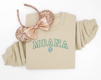 Moana embroidered Tshirt, Moana embroidered tank top, Moana t-shirt, Disney Princess Shirt, Disney tshirt, Disney Tanktop
