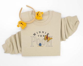 Winnie the Pooh and Friends embroidered Tshirt, Pooh tshirt, Tigger shirt, Piglet t-shirt, Disney embroidered Shirt, Disney Tanktop