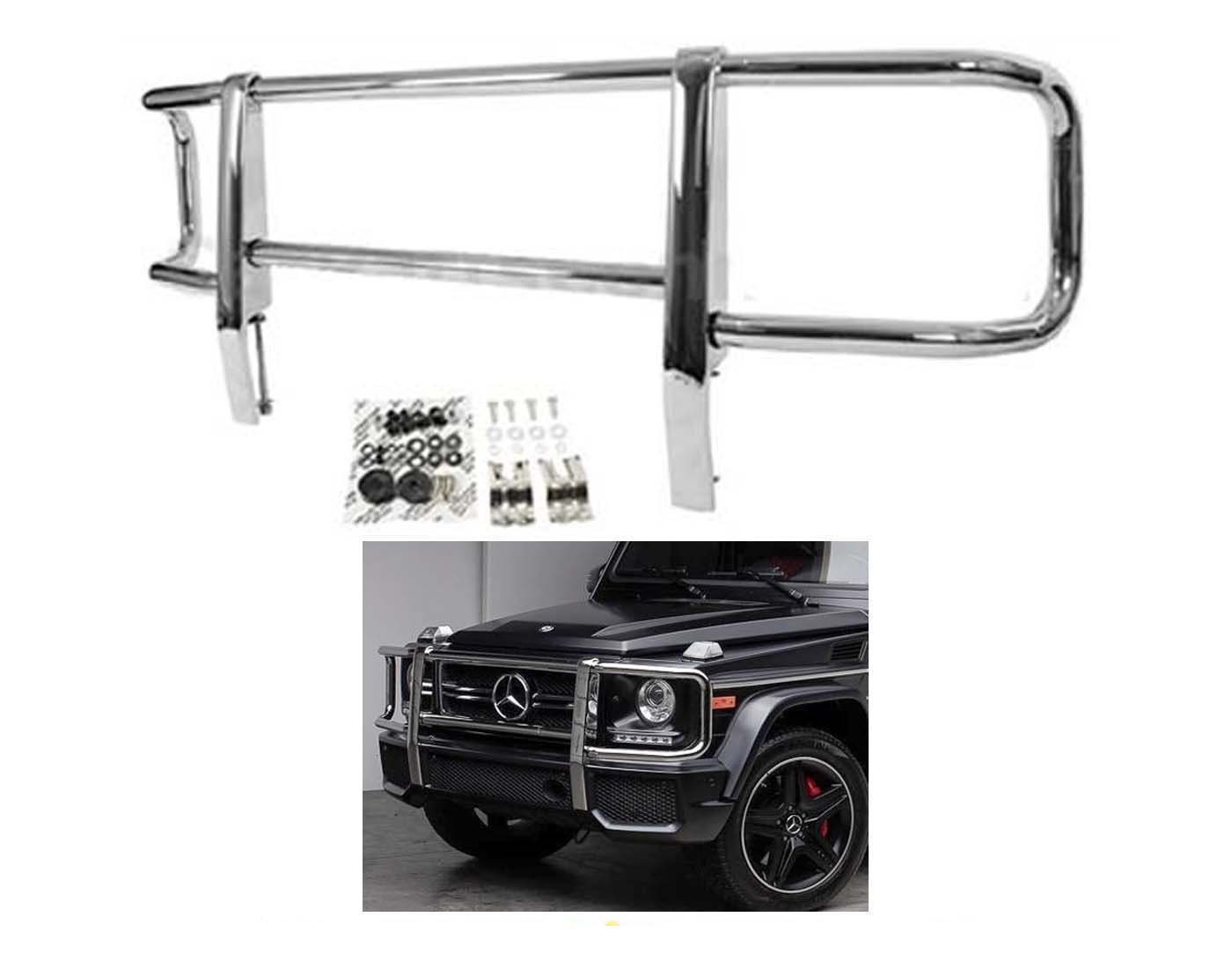 G63 Brush Guard Black Bumper grille G-Wagon AMG Bull Bar Front Brush New