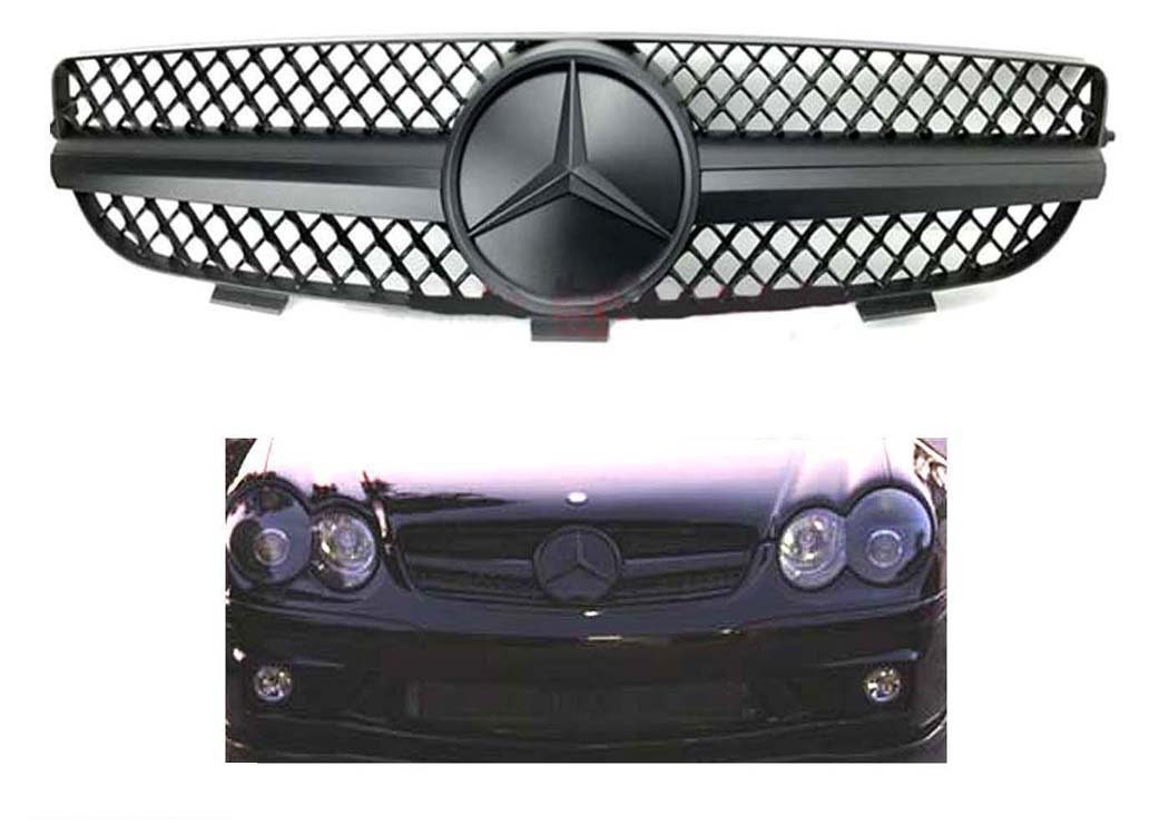 2003 2004 2005 2006 2007 2008 2009 CLK AMG style grille black-chrome with star factory replacement brand new CLK320 CLK230 CLK350 CLK500 2003 2004 2005 2006 2007 2008 2009 CLK AMG style grille black-chrome with star factory replacement brand new CLK320 CLK230 CLK350 CLK500