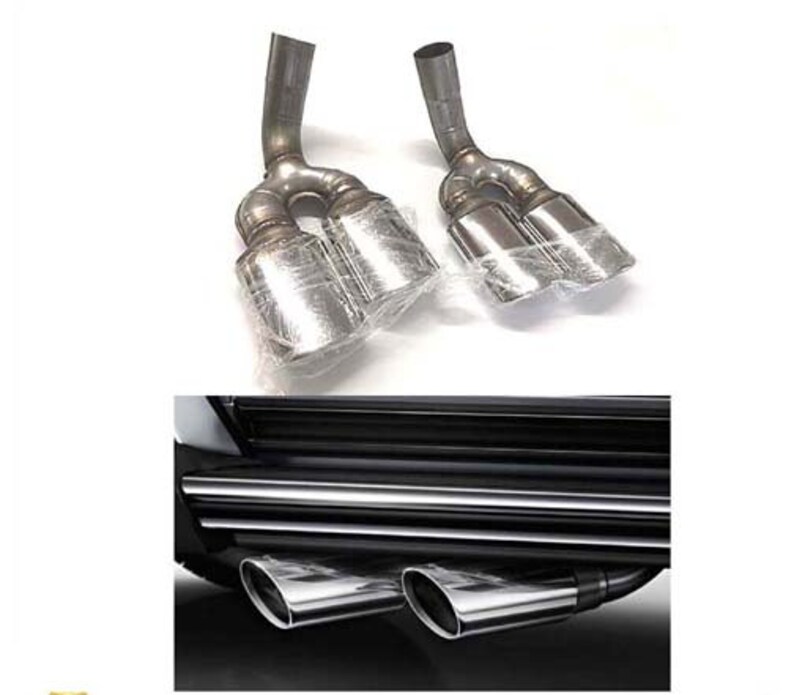 G63 Muffler Tips Exhaust Pipe Chrome Set W463 G500 G550 G550 Etsy