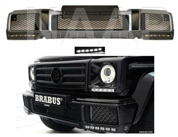 Buy G Wagon 2019 BRABUS style - Grille Badge Front Logo Glossy