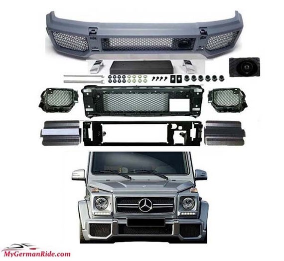 Mercedes-Benz W463a W464 G-Class G-Wagon G63 G55 front grille