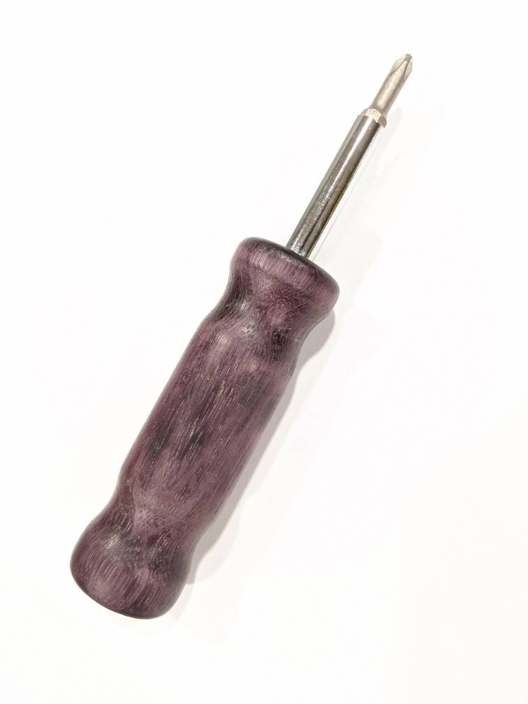Custom Wood Handle Screwdriver 4 in 1 Screwdriver Etsy