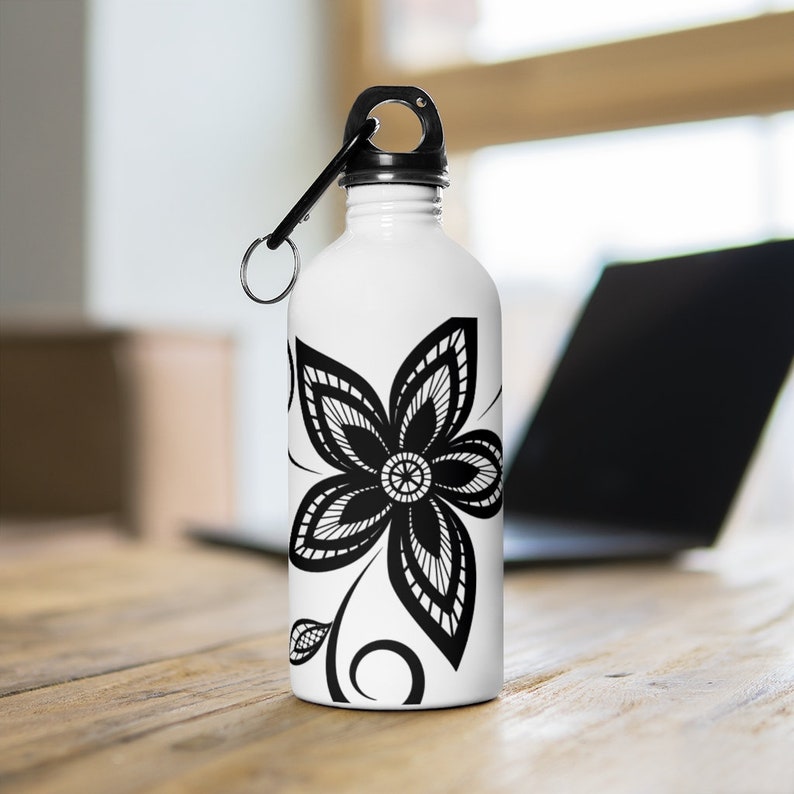 These water bottles clip to your backpack, bike, or are easy to carry around.  Find them at SilverMagnoliasShop on Etsy for $16.50