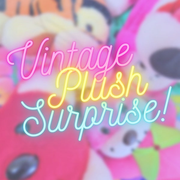 Vintage Plush Surprise! (Mystery Stuffed Animal)
