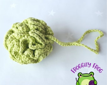Cotton Crochet Shower Puff Pattern, Beginner Friendly (PDF Pattern)