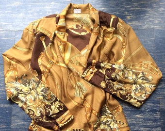 chemise style versace