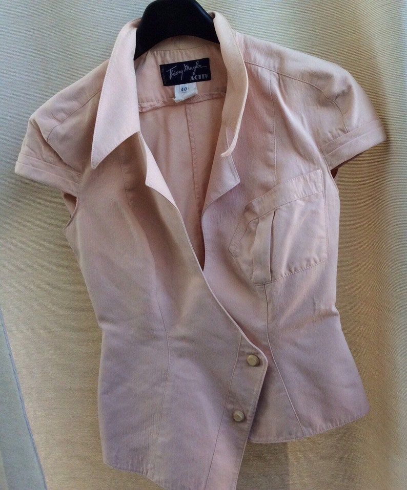 Thierry mugler 90s shirt sz S