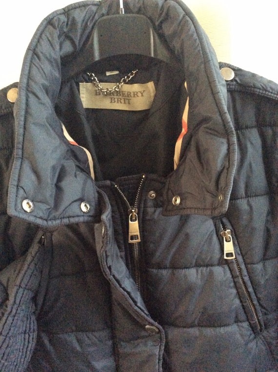 Burberry Brit puffer jacket sz. Xl | Etsy Burberry Brit puffer jacket sz. Xl | Etsy