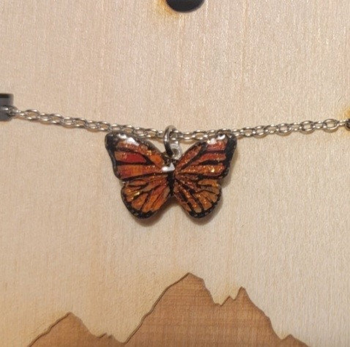 MB Butterfly Necklace