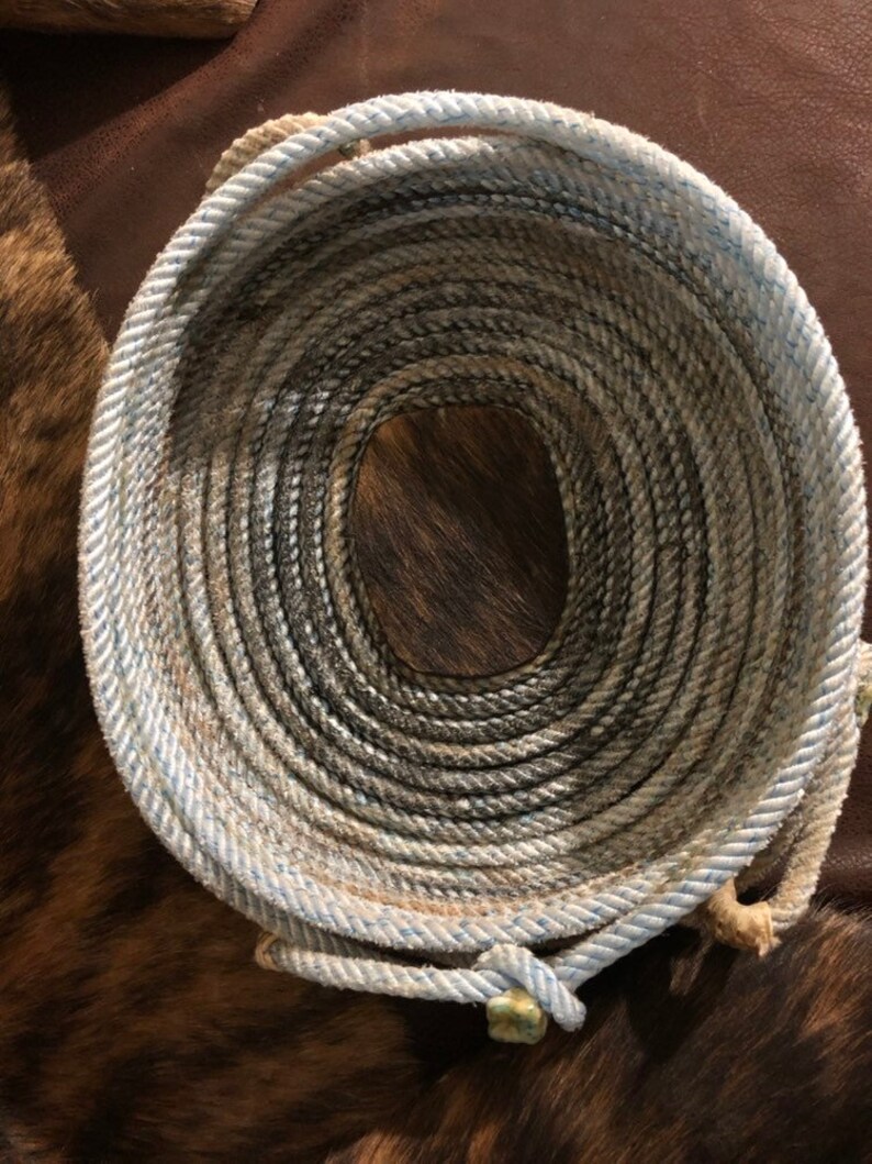 Lariat Rope Basket Catch All Basket Etsy