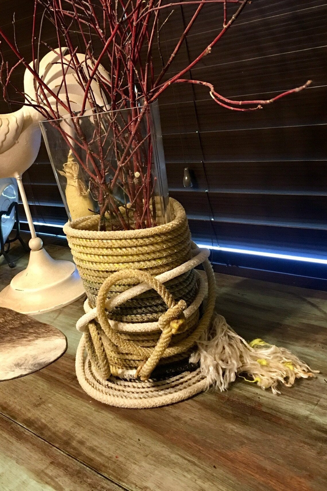 Rope vase Etsy