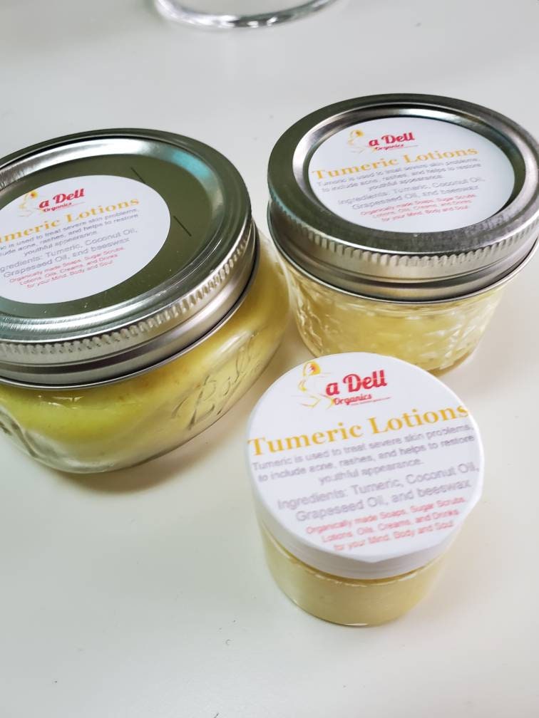 Sweet Honey Turmeric lotion Etsy