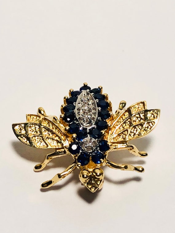 Rare Large 18k Herbert Rosenthal Ruby, Sapphire, … - image 7