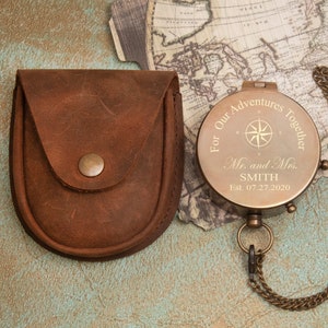 Personalized Working Compass: Custom Engraved Gift