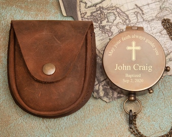 Leather Case for Compass