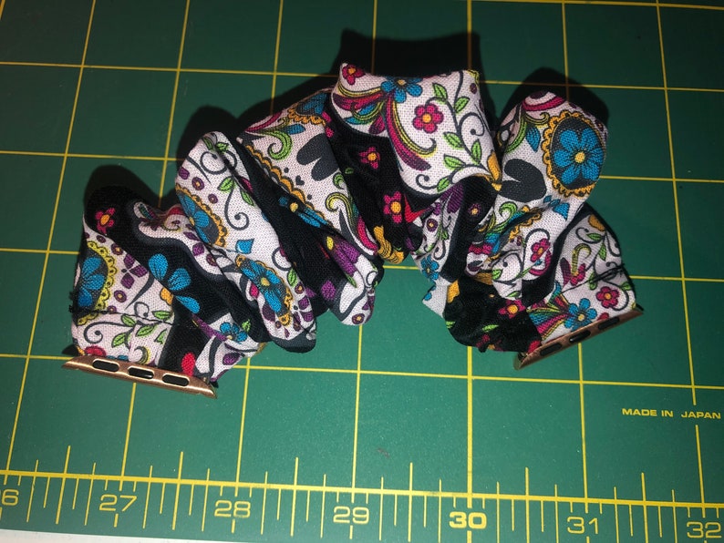 Apple Scrunchie Watch Band Sewing Pattern Etsy